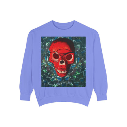 "Dia de los Muertos" Garment-Dyed Sweatshirt