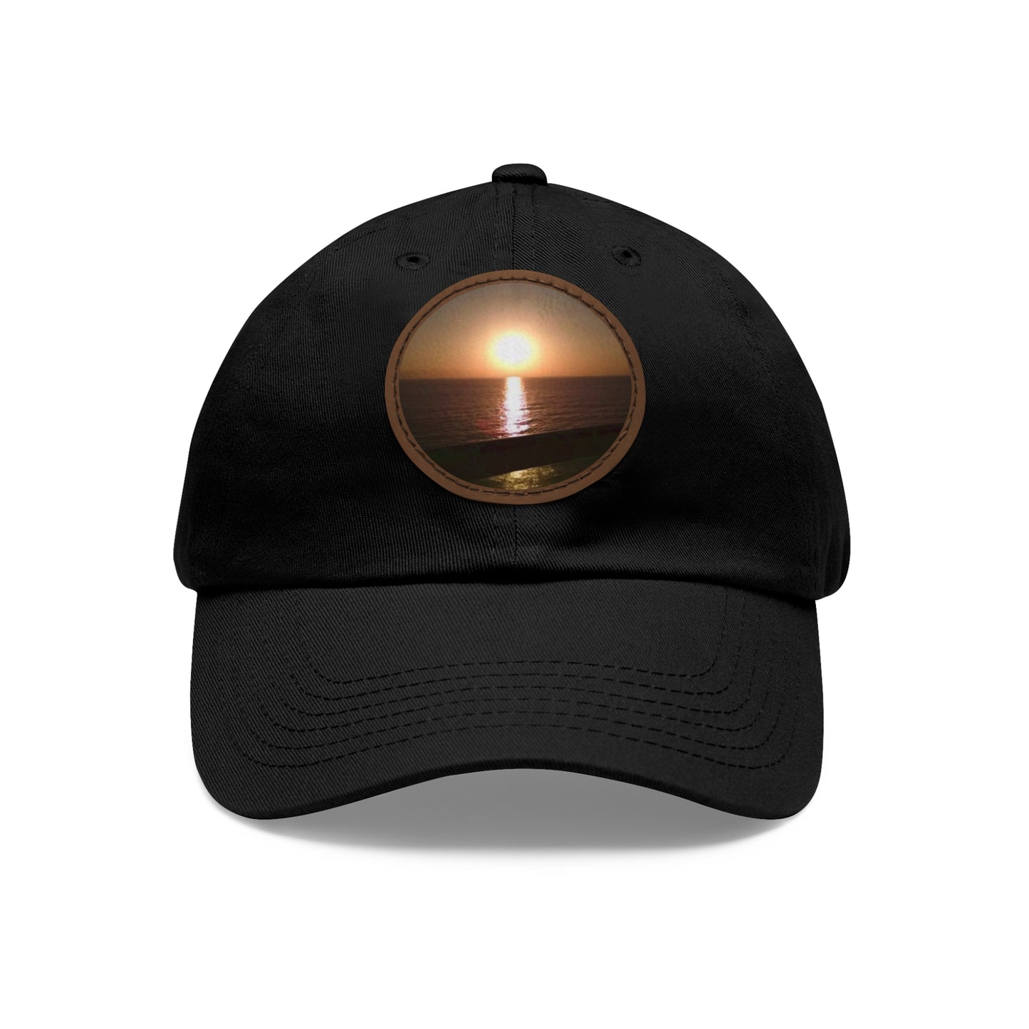 "A New Dawn" Hat with Leather Patch