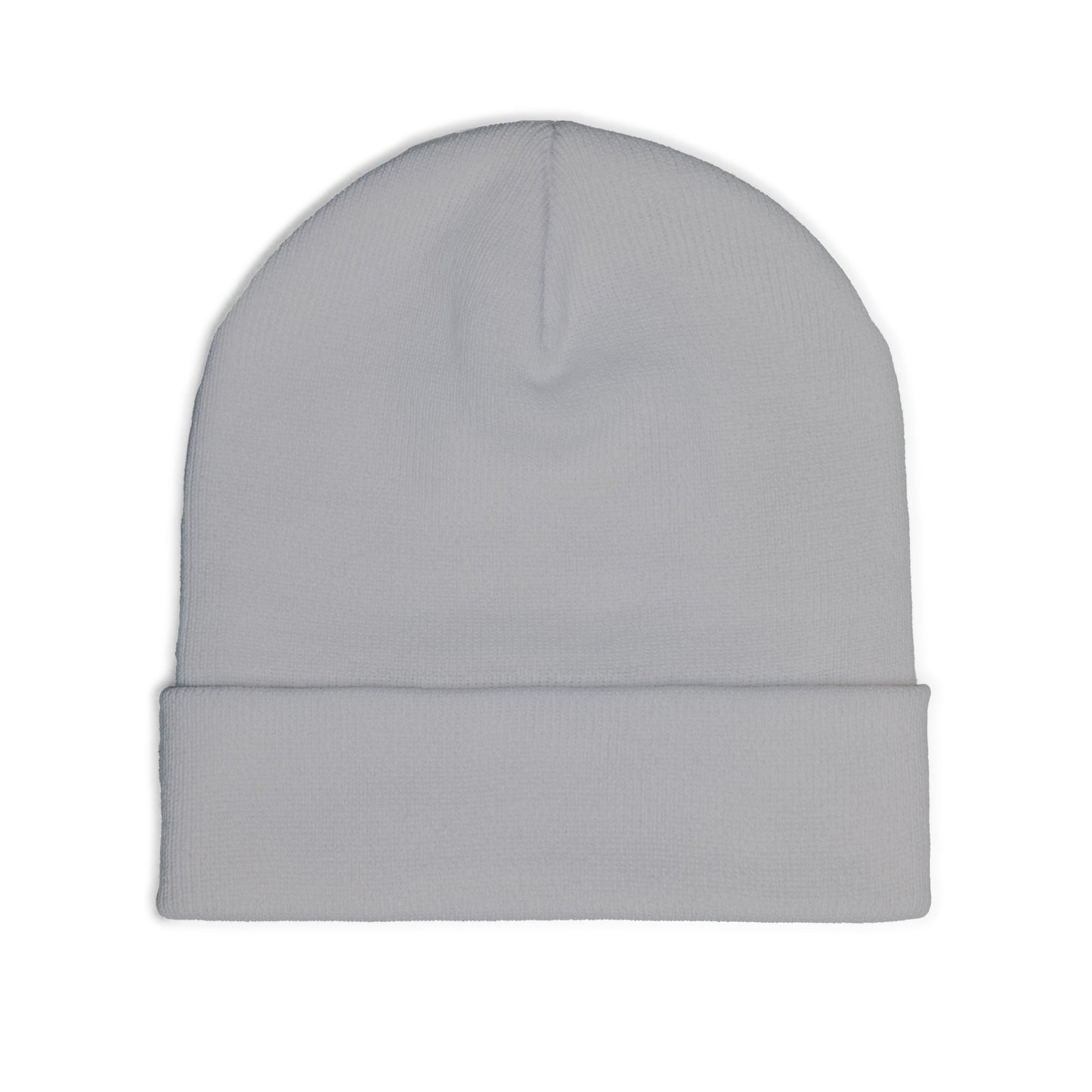 "QGH" Embroidered Knit Beanie Embroidered