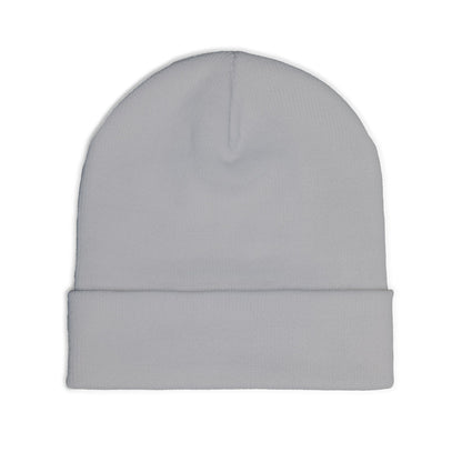 "QGH" Embroidered Knit Beanie Embroidered