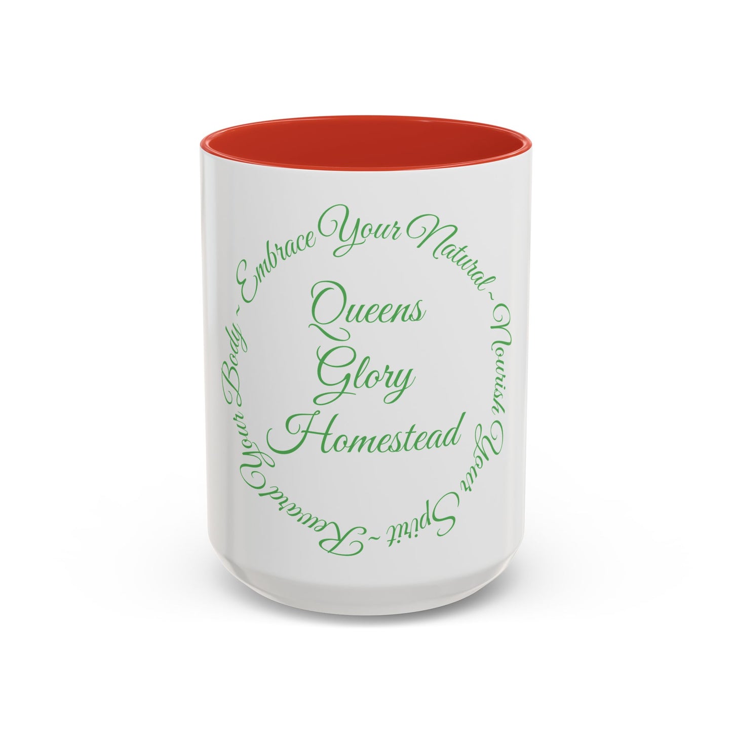 "Embrace Your Natural" Accent Coffee Mug (11, 15oz)