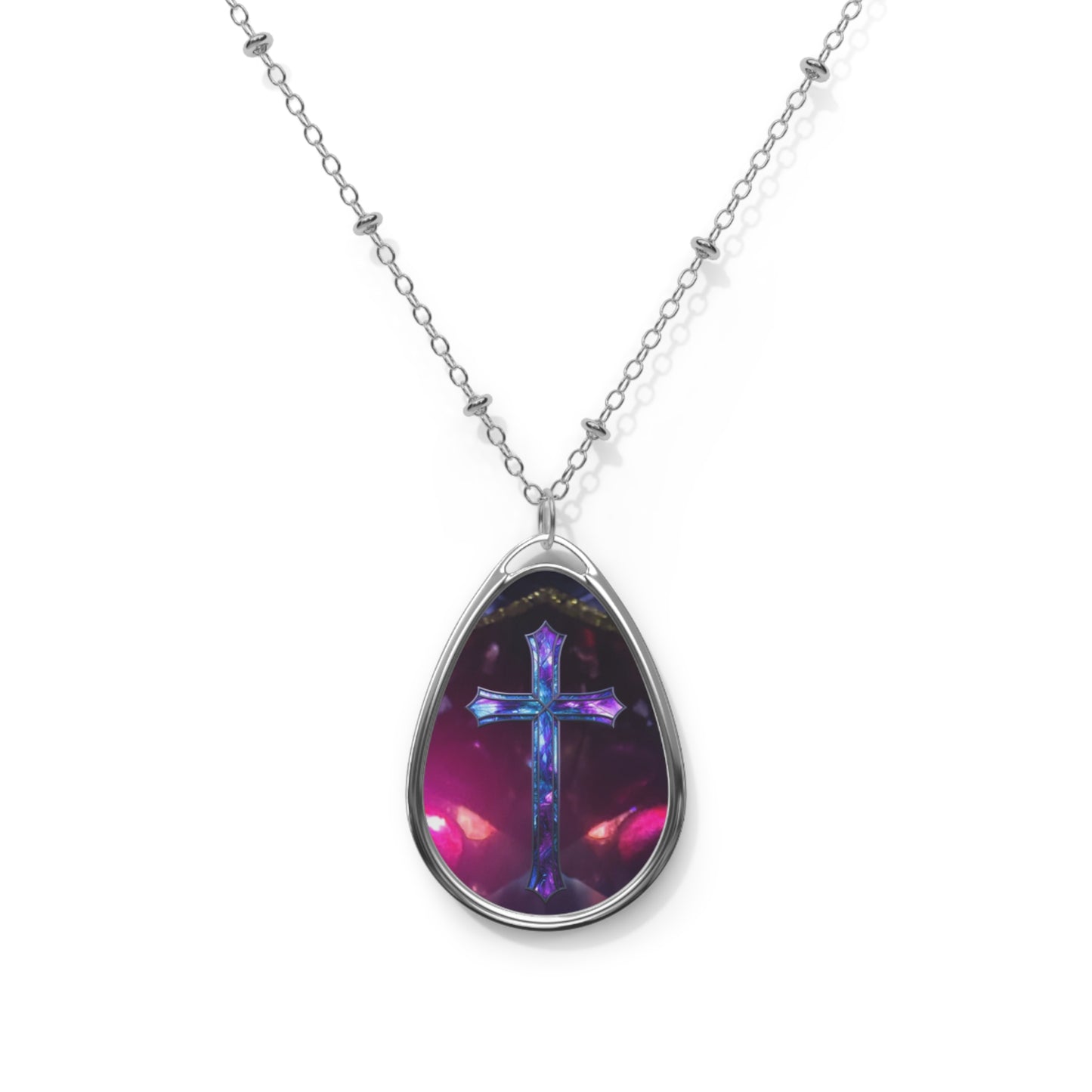 "Royal Faith" Cross Necklace