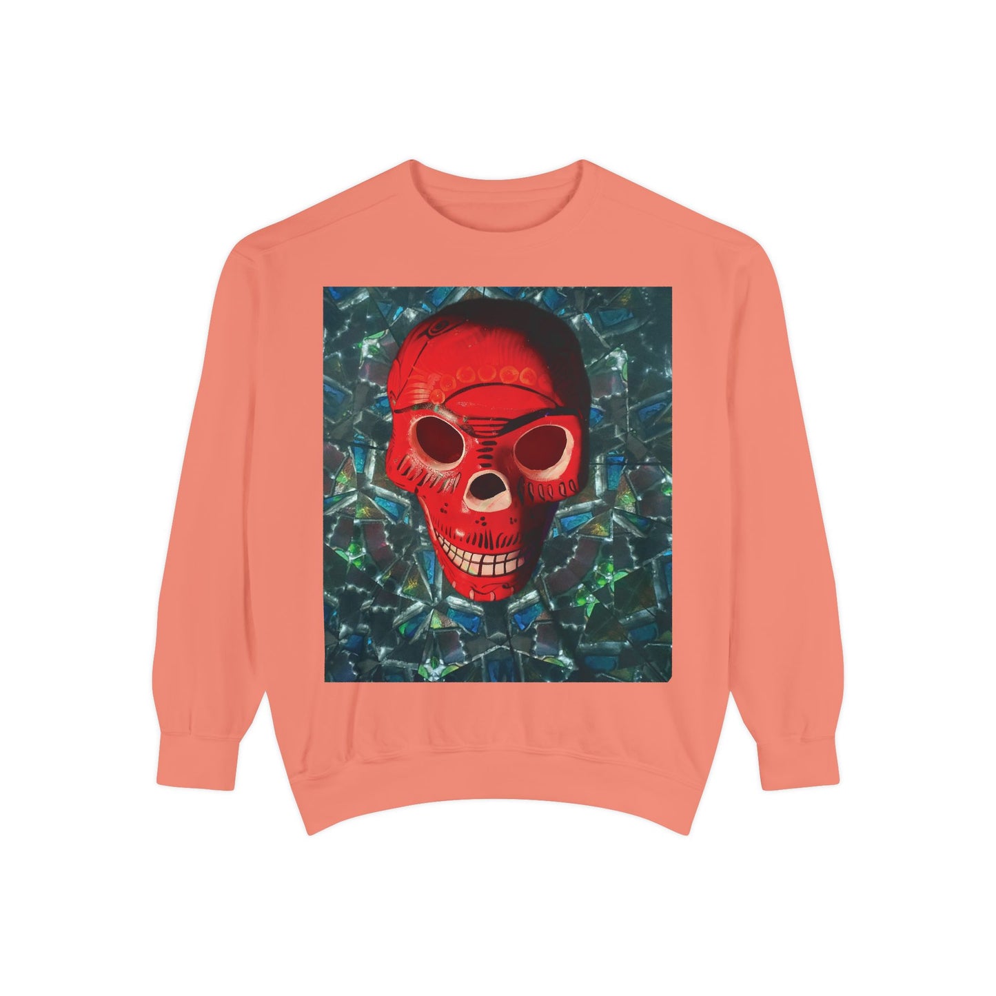 "Dia de los Muertos" Garment-Dyed Sweatshirt