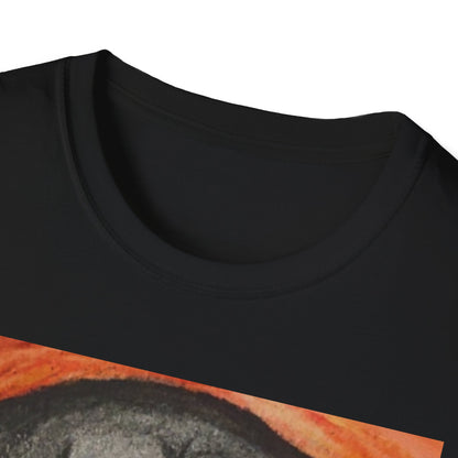 Grinning Skull Illustration T-Shirt | Dark Art Skull Tee