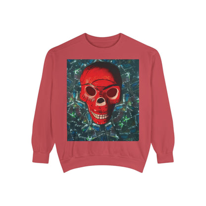 "Dia de los Muertos" Garment-Dyed Sweatshirt