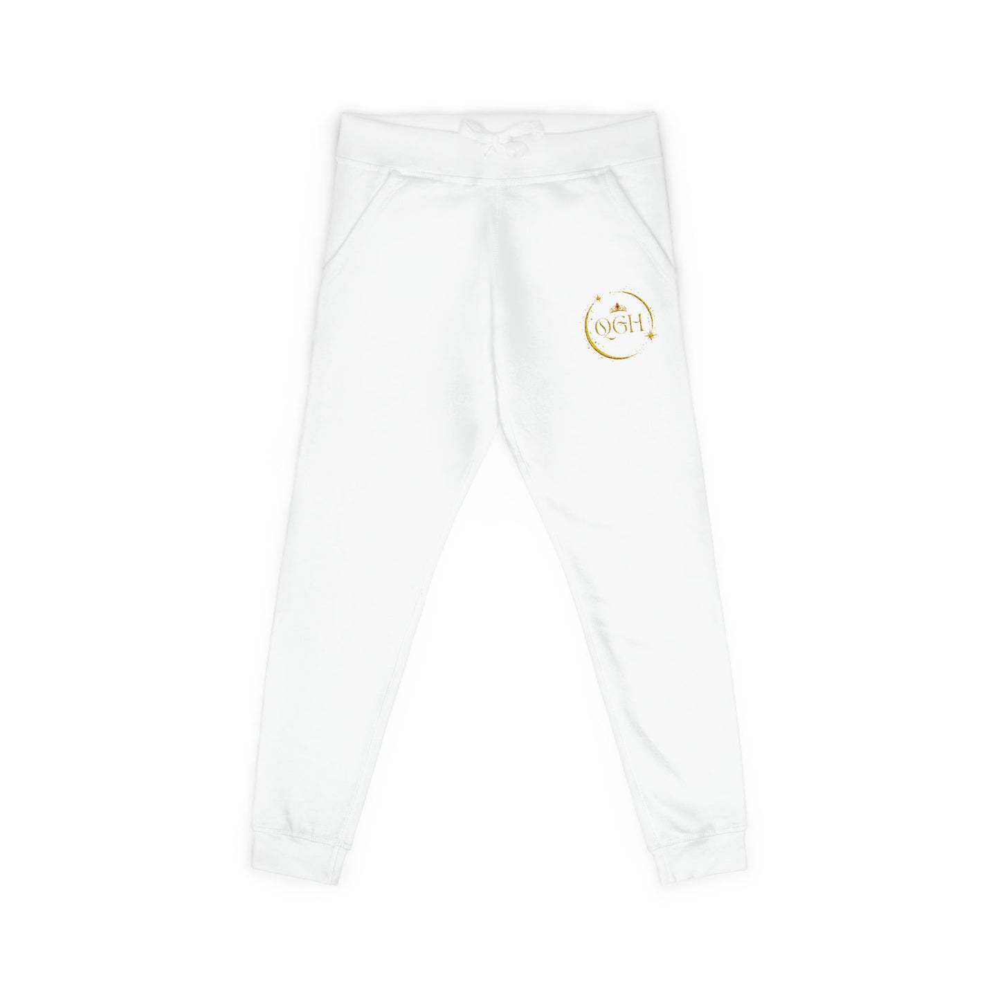 "QGH Gold" Embroidered Sweatpants