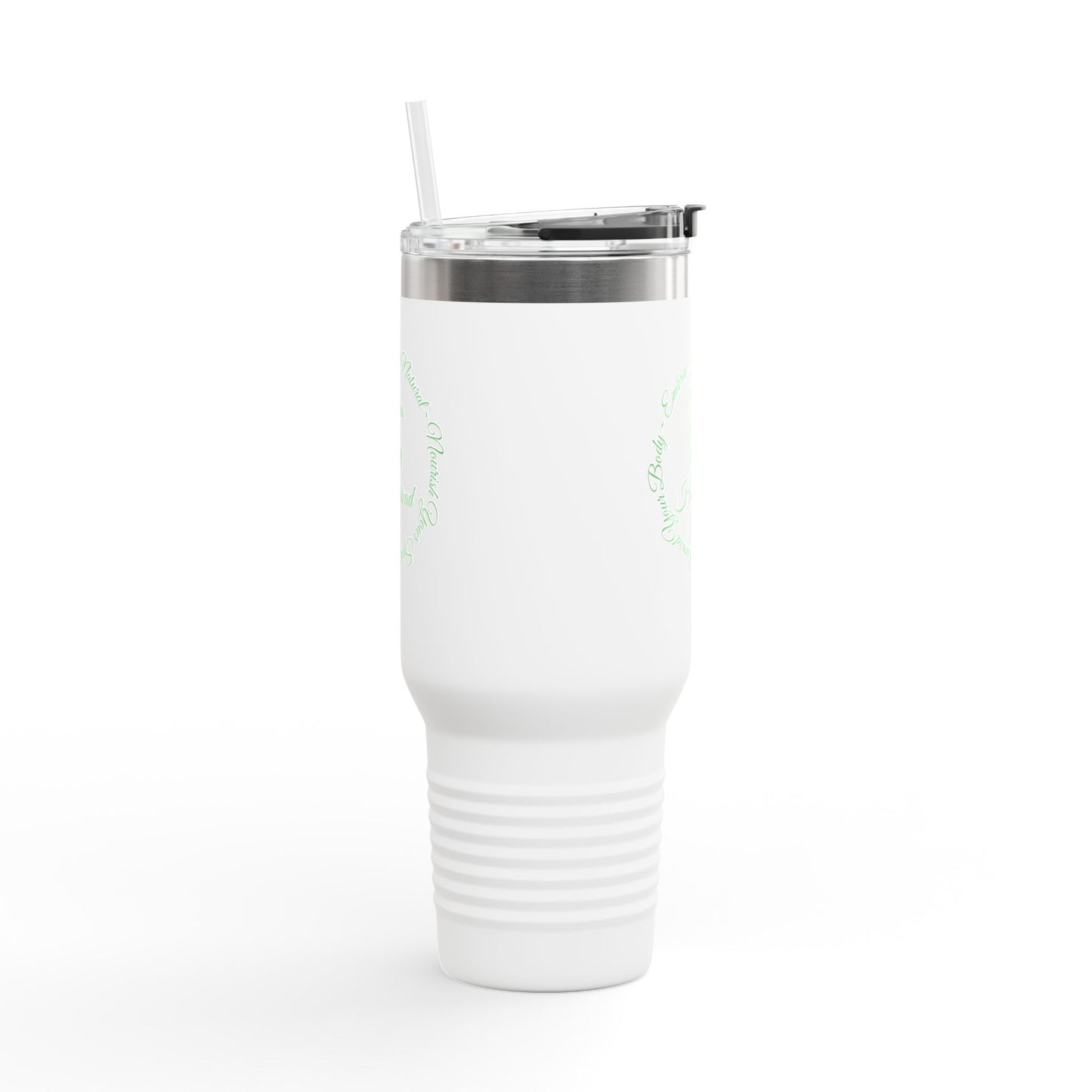 "Embrace Your Natural" Insulated Travel Mug, 40oz