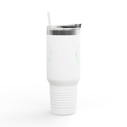 "Embrace Your Natural" Insulated Travel Mug, 40oz