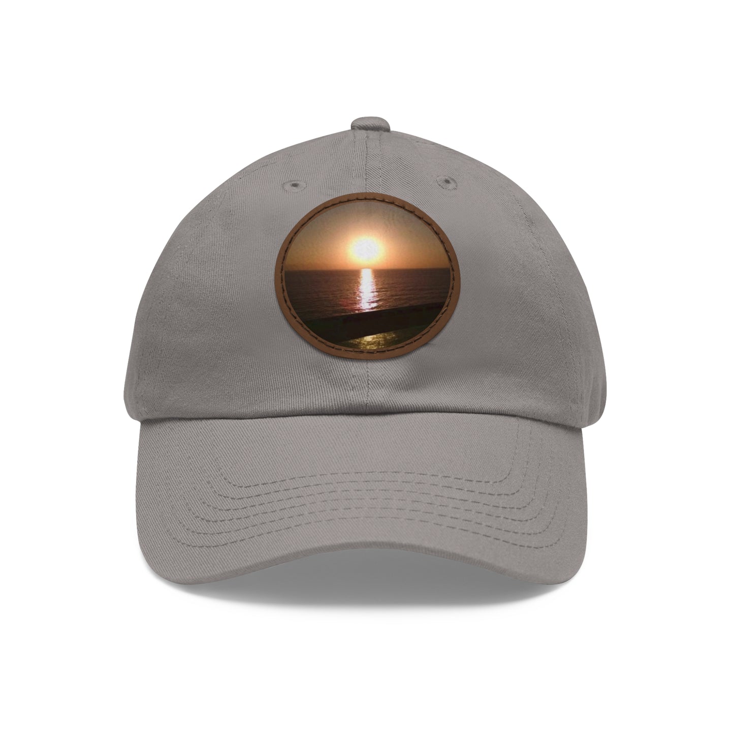 "A New Dawn" Hat with Leather Patch