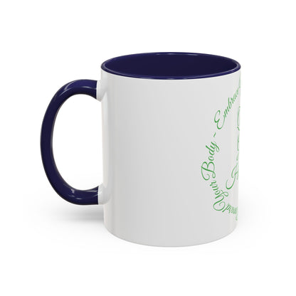 "Embrace Your Natural" Accent Coffee Mug (11, 15oz)