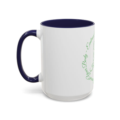 "Embrace Your Natural" Accent Coffee Mug (11, 15oz)