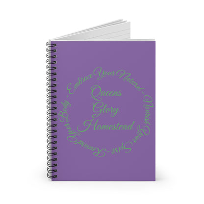 "Embrace Your Natural" Spiral Notebook