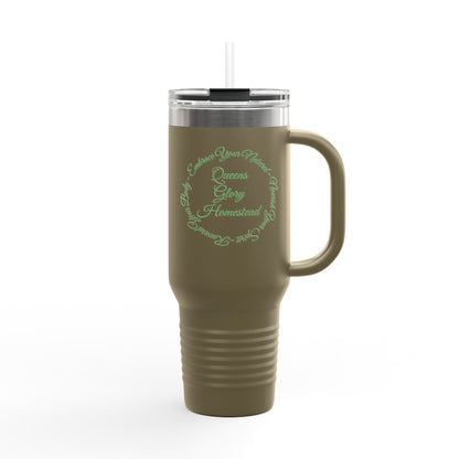 "Embrace Your Natural" Insulated Travel Mug, 40oz