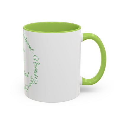 "Embrace Your Natural" Accent Coffee Mug (11, 15oz)