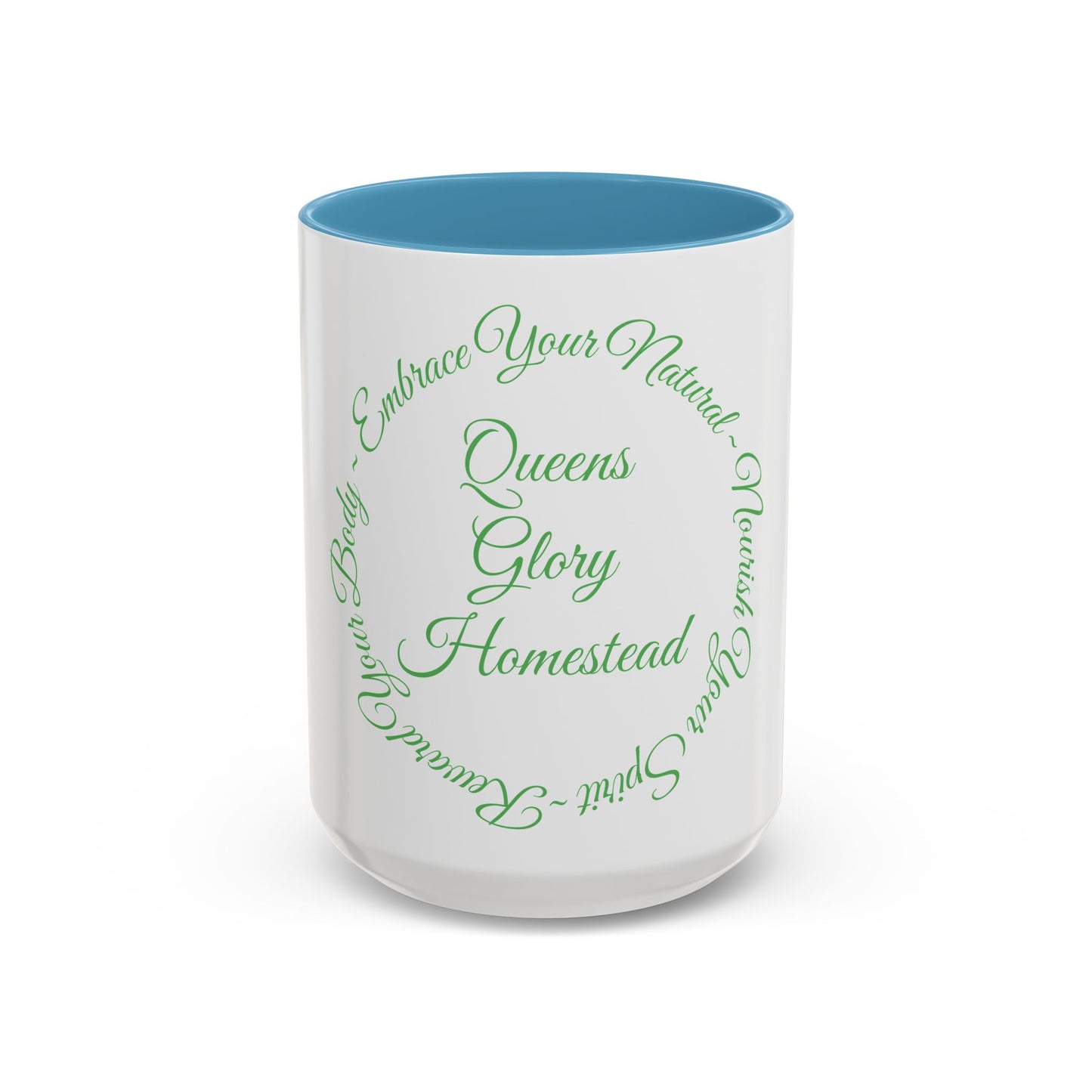 "Embrace Your Natural" Accent Coffee Mug (11, 15oz)