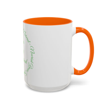 "Embrace Your Natural" Accent Coffee Mug (11, 15oz)