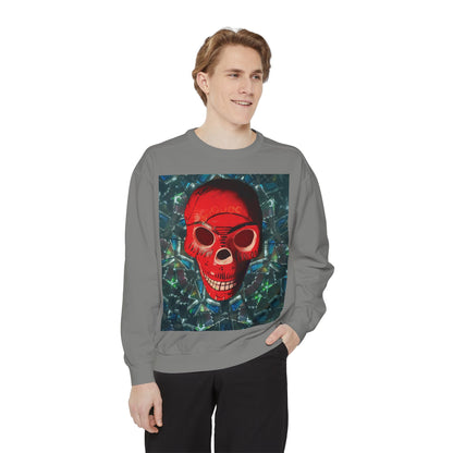 "Dia de los Muertos" Garment-Dyed Sweatshirt