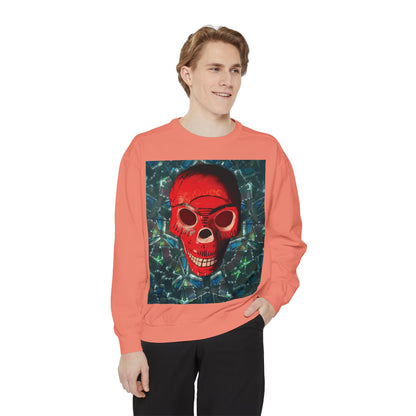 "Dia de los Muertos" Garment-Dyed Sweatshirt