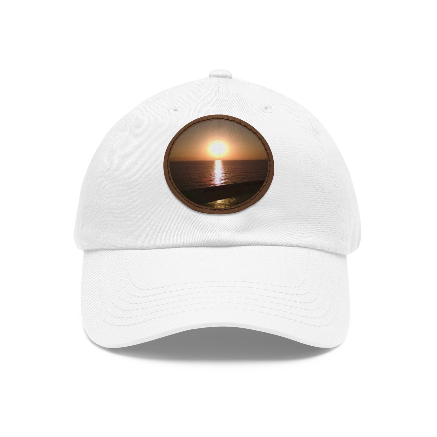 "A New Dawn" Hat with Leather Patch