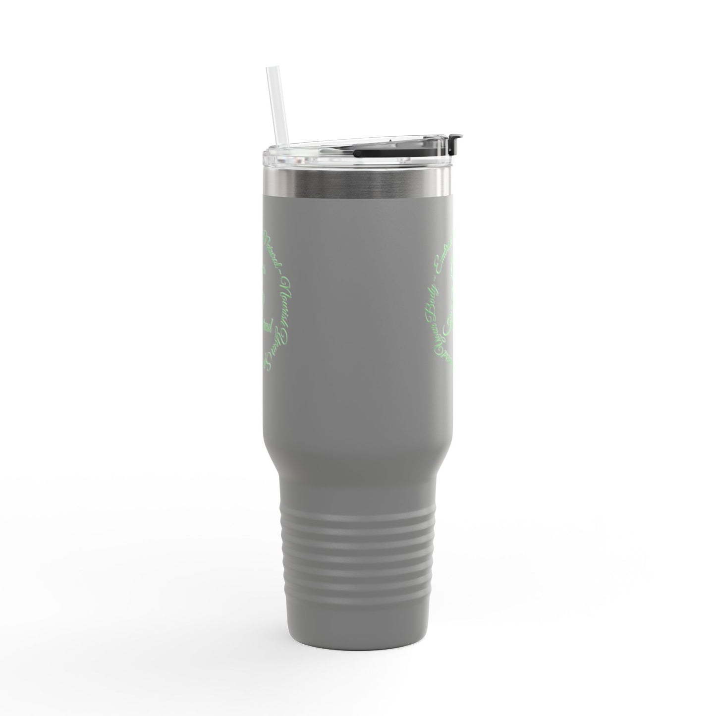 "Embrace Your Natural" Insulated Travel Mug, 40oz
