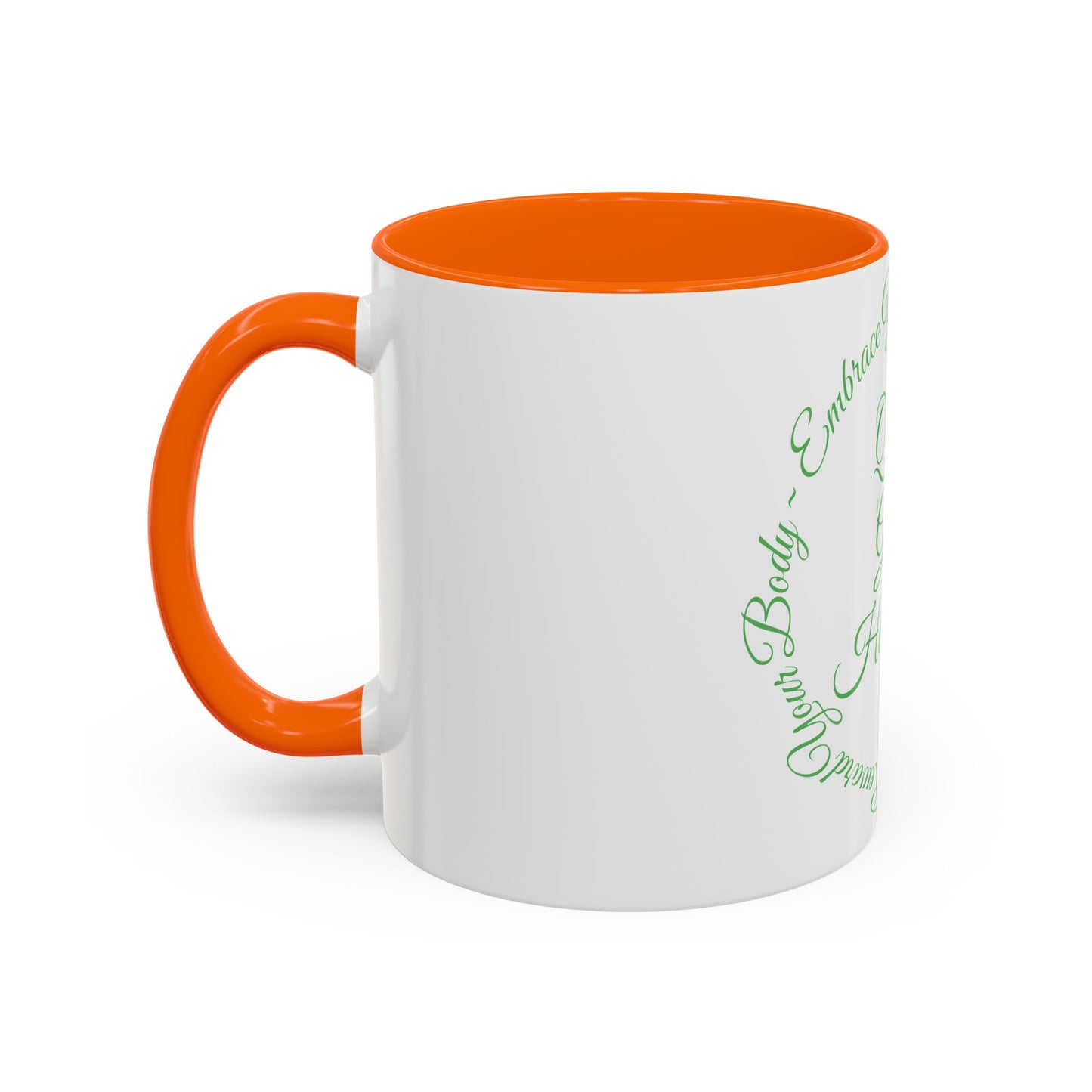 "Embrace Your Natural" Accent Coffee Mug (11, 15oz)