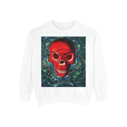 "Dia de los Muertos" Garment-Dyed Sweatshirt