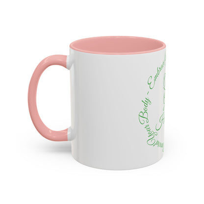 "Embrace Your Natural" Accent Coffee Mug (11, 15oz)