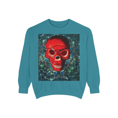 "Dia de los Muertos" Garment-Dyed Sweatshirt