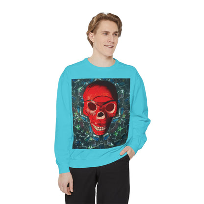 "Dia de los Muertos" Garment-Dyed Sweatshirt