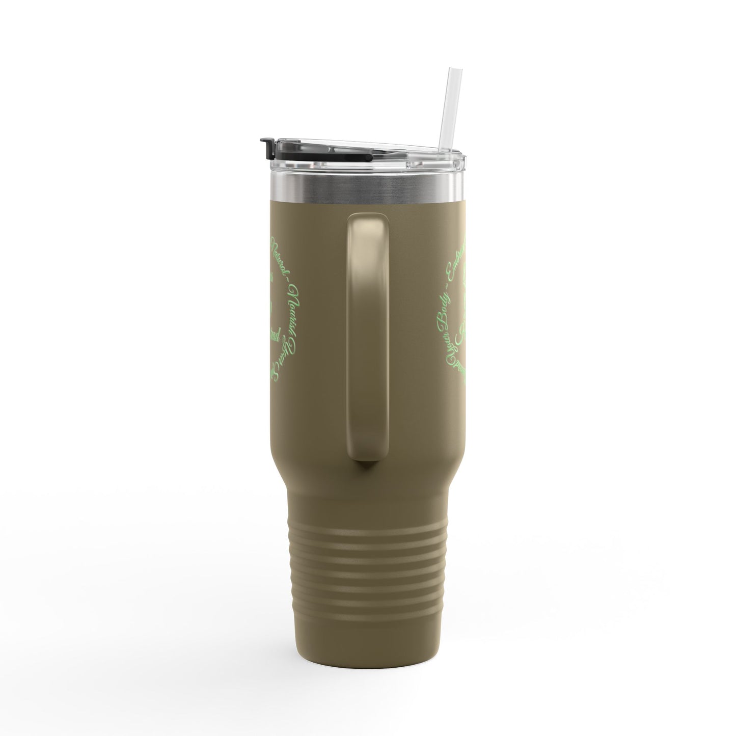"Embrace Your Natural" Insulated Travel Mug, 40oz