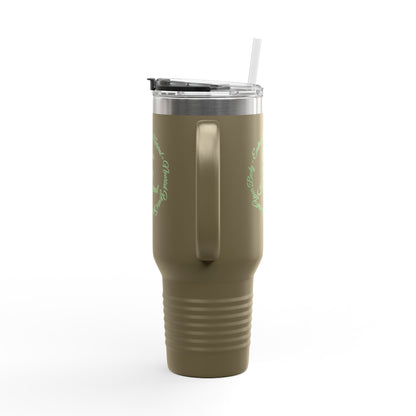 "Embrace Your Natural" Insulated Travel Mug, 40oz