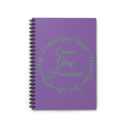 "Embrace Your Natural" Spiral Notebook