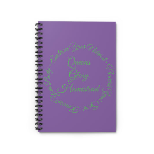 "Embrace Your Natural" Spiral Notebook
