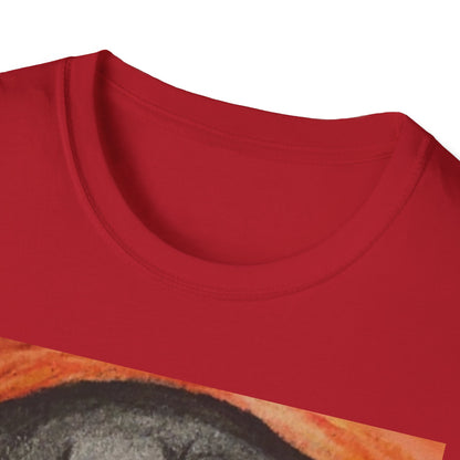 Grinning Skull Illustration T-Shirt | Dark Art Skull Tee