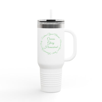 "Embrace Your Natural" Insulated Travel Mug, 40oz