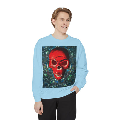 "Dia de los Muertos" Garment-Dyed Sweatshirt