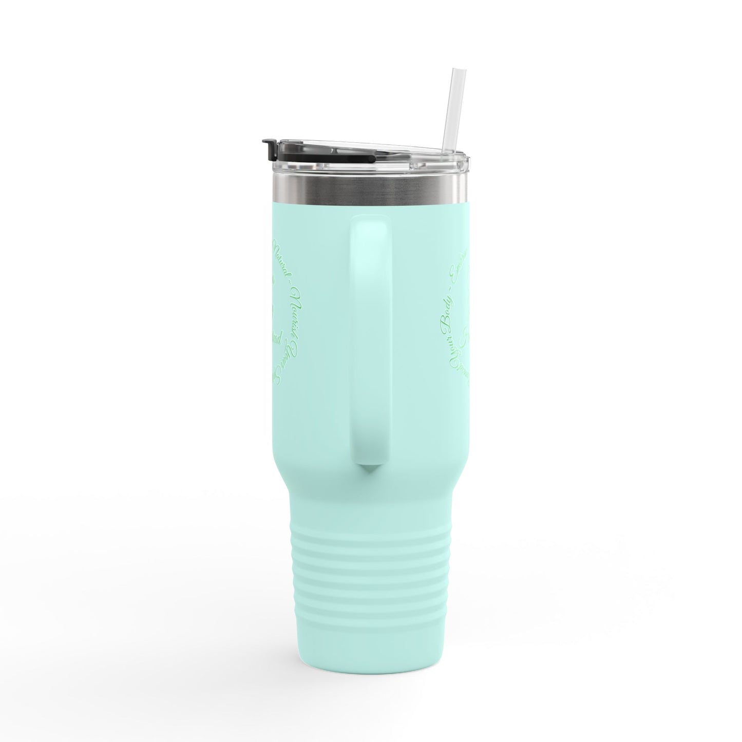 "Embrace Your Natural" Insulated Travel Mug, 40oz