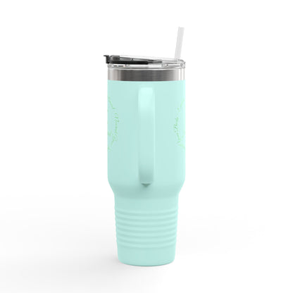"Embrace Your Natural" Insulated Travel Mug, 40oz