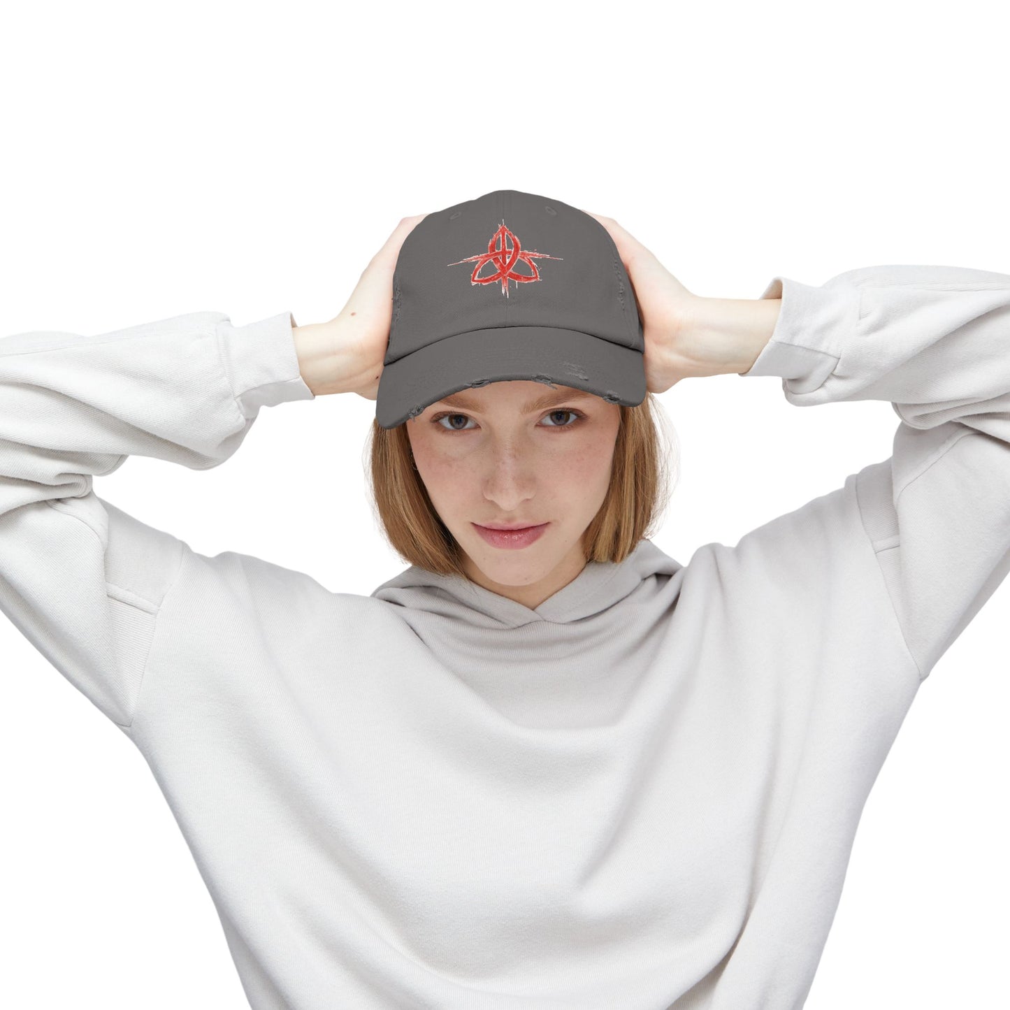 Holy Trinity Cross Hatt Distressed Cap
